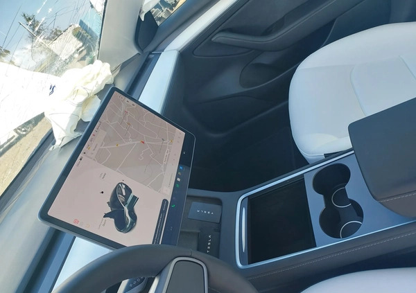 Tesla Model 3 cena 57900 przebieg: 20000, rok produkcji 2021 z Tykocin małe 497